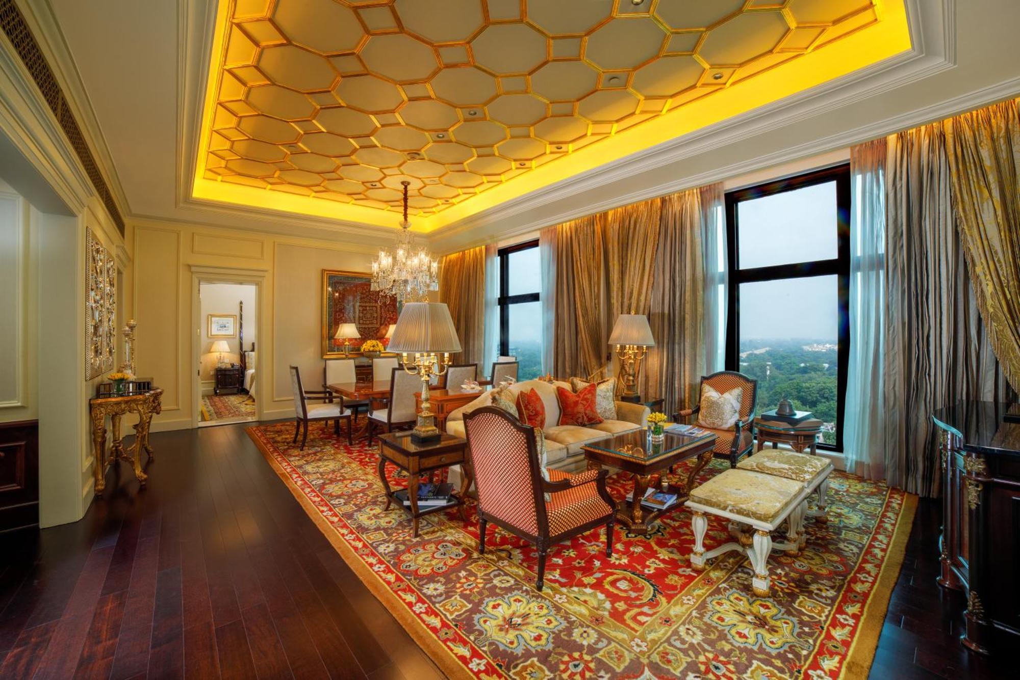 The Leela Palace New Delhi Nova Deli Quarto foto The Imperial Suite